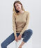 klassischer damenmarinepullover braun BRINDILLE/gelb DORE