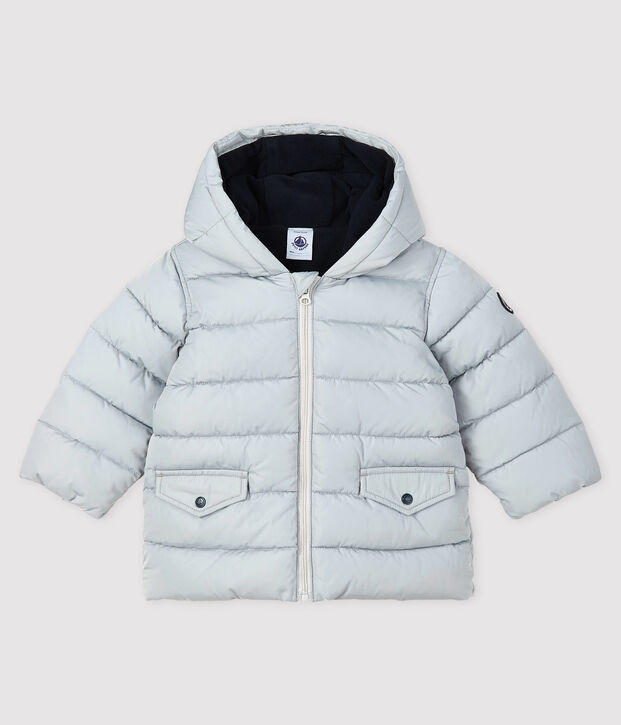 Gesteppter Baby-Anorak f&uuml;r Jungen grau
