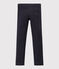 Kinderhose aus Baumwoll-Gabardine in Slim Fit-Passform für Jungen blau SMOKING