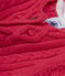 Cardigan mit Zopfmuster rosa IMPATIENCE