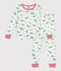 Kinder-Pyjama aus Baumwolle mit Dinos 