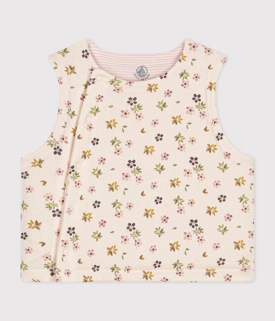 WENDBARE BABY-WESTE AUS BAUMWOLLE beige AVALANCHE/ CUIVRE