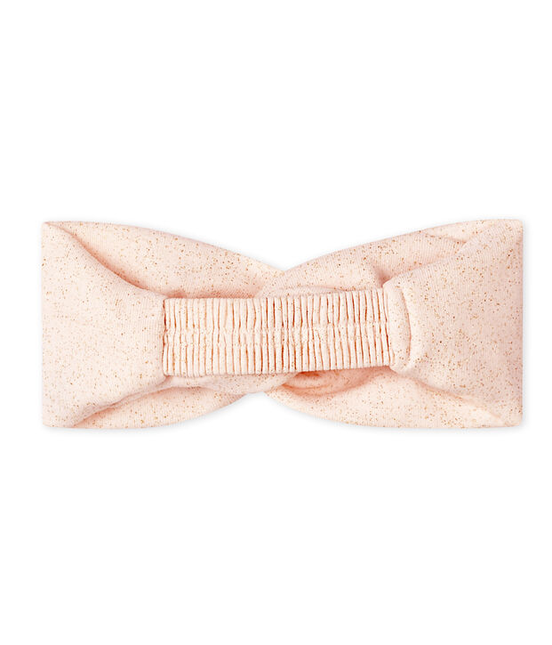 Baby-Haarband f&uuml;r M&auml;dchen rosa/gelb
