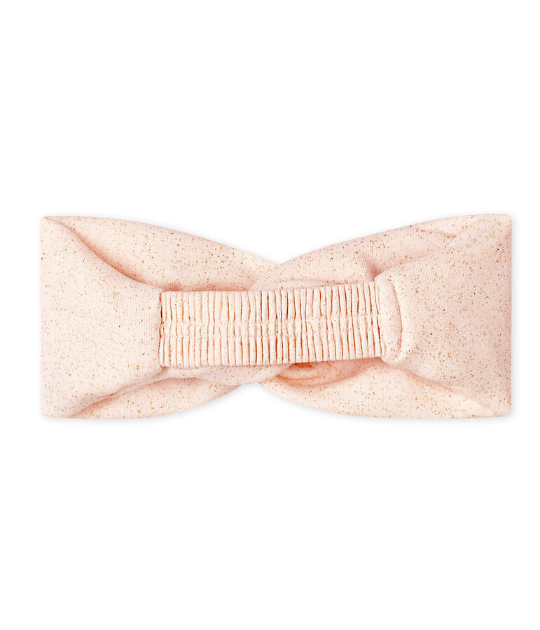 Baby-Haarband f&uuml;r M&auml;dchen rosa/gelb