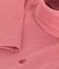 Kinder-Rollkragenshirt aus Baumwolle für Mädchen und Jungen rosa ROSEWOOD