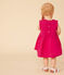 Ärmelloses Babykleid aus Leinen rosa DELHI