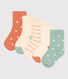 5er-Set Babysocken mit Tupfen