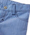 Gestreifte Baby-Jungen-Hose blau SURF/weiss ECUME