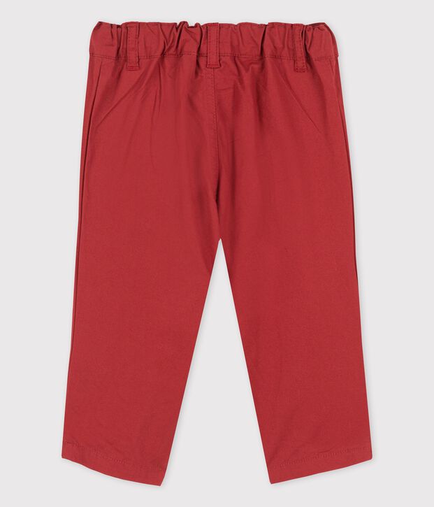 Baby-Hose aus Serge-Stoff braun