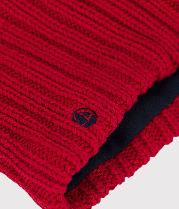 Kinder-Snood f&uuml;r M&auml;dchen und Jungen rot