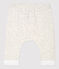 Baby-Hose aus Bio-Baumwolljersey in meliertem Grau beige MONTELIMAR CHINE