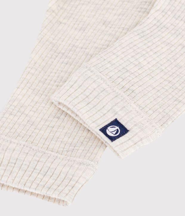 Baby-Leggings aus einfarbiger Baumwolle MONTELIMAR CHINE