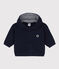 Baby-Sweatshirt aus Fleece blau SMOKING