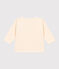 Langärmeliges Baby-T-Shirt aus Jersey naturfarben AVALANCHE