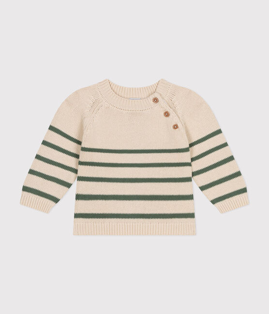 Baby-Pullover aus Baumwolle AVALANCHE/ CROCO