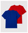 2er-Set Baby-T-Shirts aus einfarbigem Rippstrick für Jungen variante 1