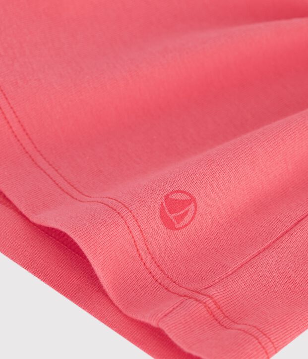 Kurz&auml;rmeliges Kinder T-Shirt aus einfarbiger Baumwolle FLAMAND