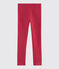 Kinder-Jeggings aus Molton für Mädchen rosa POPPY