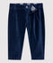 Baby-Cordhose für Jungen blau SMOKING