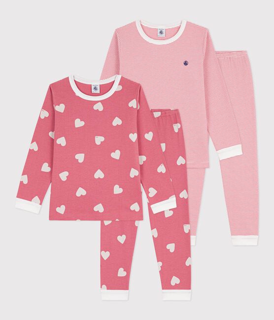 Set Kinder-Pyjamas aus gemusterter Baumwolle variante 1
