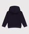 Sweatshirt mit Reißverschluss und Kapuze für Kinder/Jungen blau SMOKING