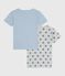 Kurzärmelige Kinder T-Shirts aus Baumwolle mit Sternmotiv variante 1