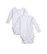 Zweier-Set langärmlige Baby-Bodys