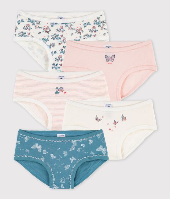 5er-Set Unterhosen für kleine Mädchen variante 1