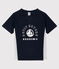Sport-T-Shirt für Jungen blau SMOKING