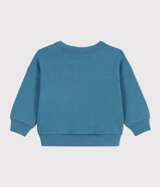 Baby-Sweatshirt aus leichtem Molton blau LAVIS
