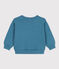 Baby-Sweatshirt aus leichtem Molton blau LAVIS
