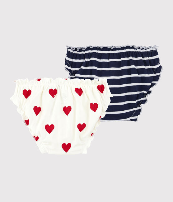 2er-Set Froufrou-Slips aus Bio-Baumwolle für Damen variante 1