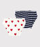 2er-Set Froufrou-Slips aus Bio-Baumwolle für Damen variante 1