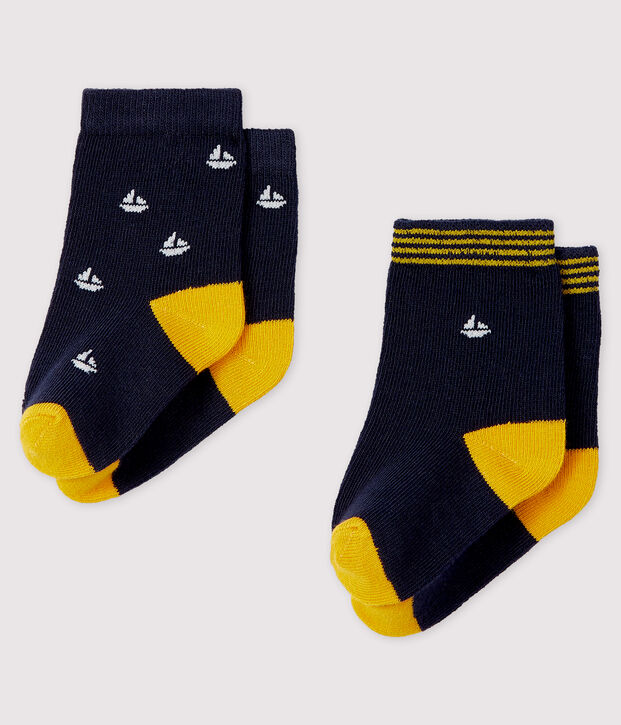 2er-Set Babysocken vielfarbig