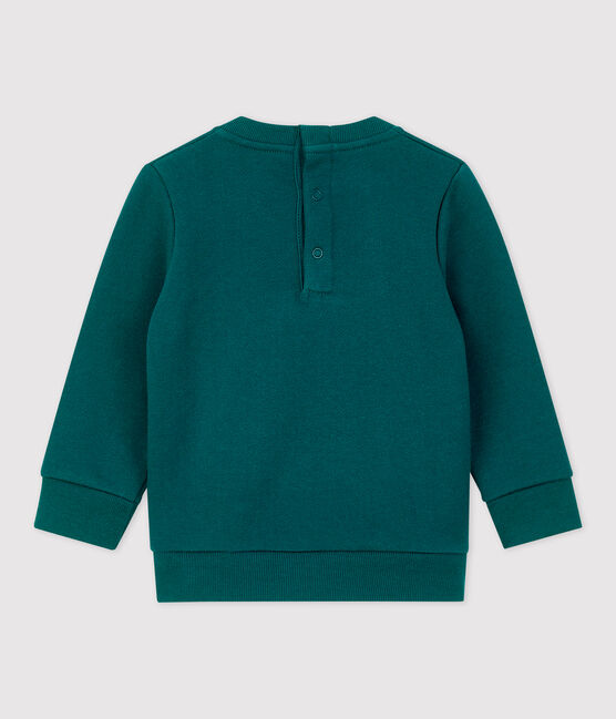 Baby-Sweatshirt aus Molton. grün PINEDE