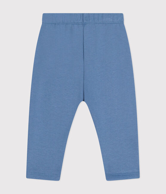 Baby-Hose aus Molton blau BEACH