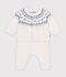 Baby-Set aus Strick mit Jacquardmuster blau/blau
