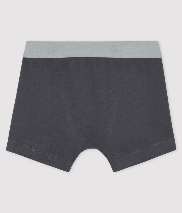 Boxershorts f&uuml;r kleine Jungen grau