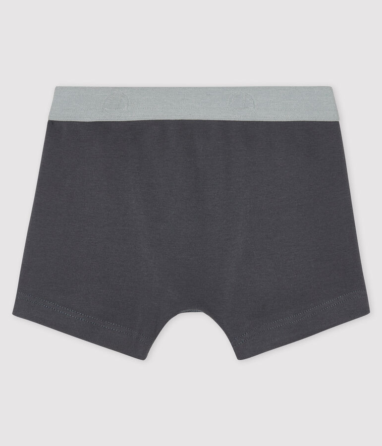 Boxershorts f&uuml;r kleine Jungen grau