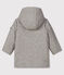 Baby-Mantel für Jungen aus Wolle grau GRIS CHINE