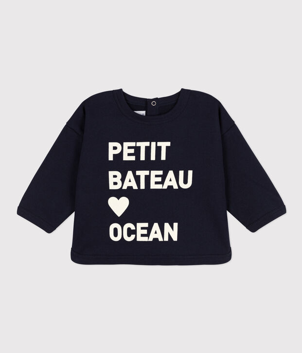 Baby-Sweatshirt aus Molton SMOKING