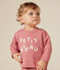 Baby-Sweatshirt aus Molton