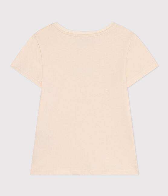 Mädchen-T-Shirt aus leichtem Jerseystoff blau AVALANCHE/ BEACH