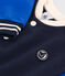 Baby College-Jacke aus Molton SMOKING/ CALVIN