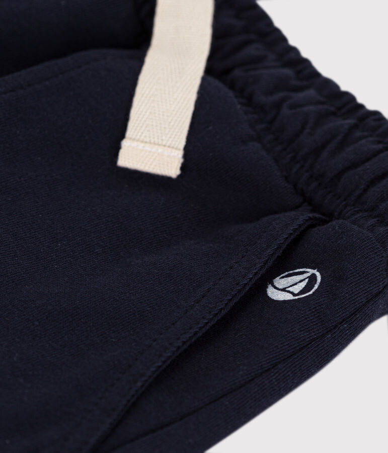 Kinder-Short f&uuml;r Jungen aus Baumwolle blau