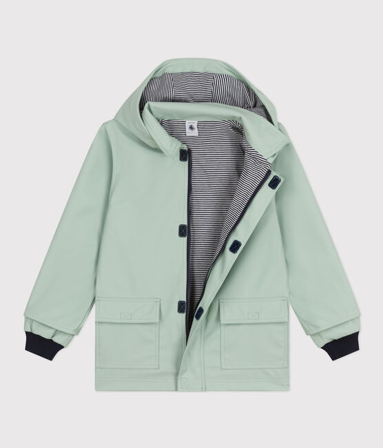 Ikonische Regenjacke für Kinder grün HERBIER