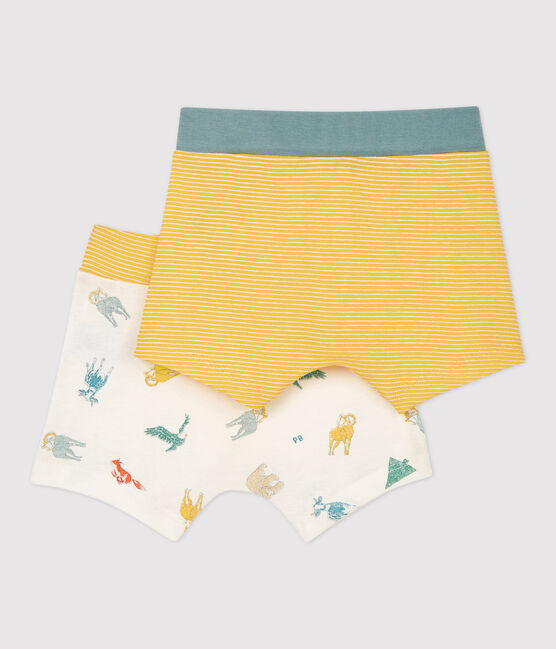 2er-Set Boxershorts aus Bio-Baumwolle mit Mufflon-Motiv für Jungen variante 1