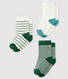 3er-Set Babysocken für Jungen