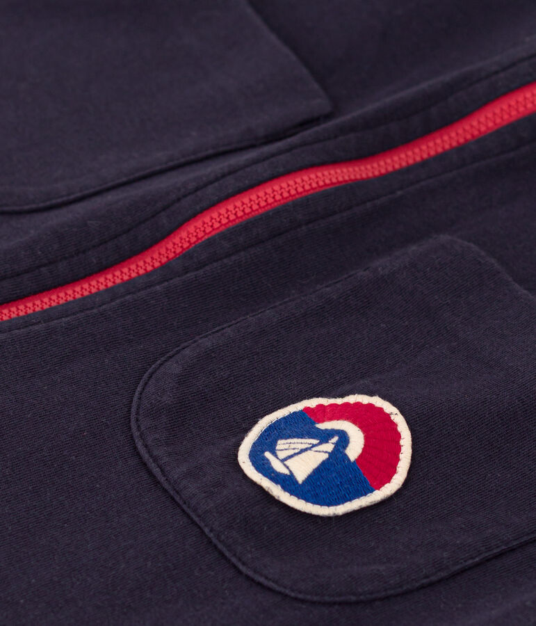 &Auml;rmelloses Kinderkleid aus Baumwolle f&uuml;r M&auml;dchen blau