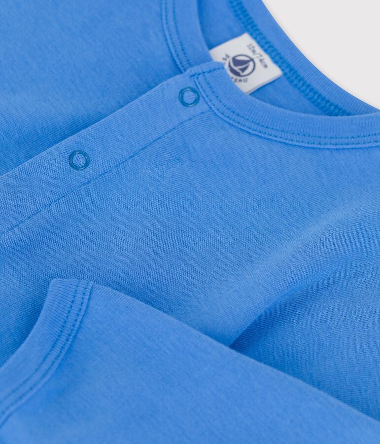 Baby-Cardigan aus Baumwolle blau